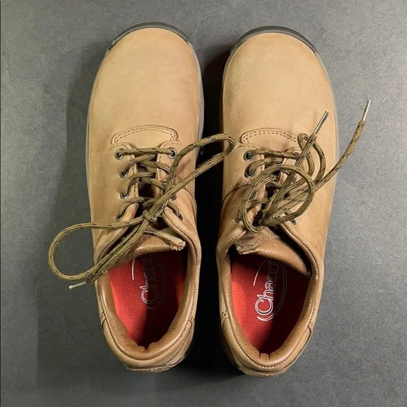 Made in ItalyChaco Pitkin Leather Shoes Skywalk Grip Soles with New Insoles8